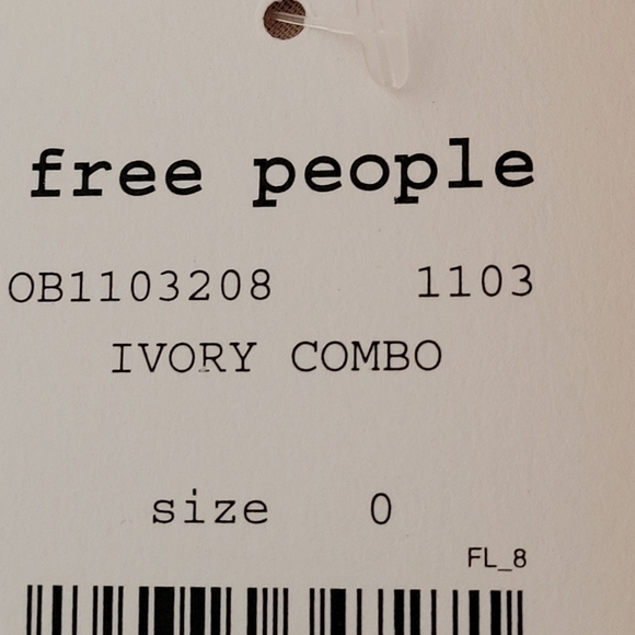 Free People Farrah Drop Waist Maxi Skirt Printed Tiered Ivory Combo Size 0 - Picture 10 of 12